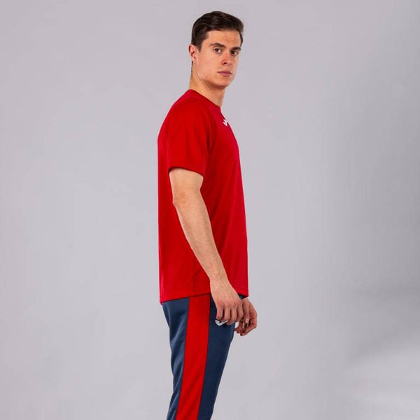 JOMA Mens Combi Tee -RED - Borderland Muff
