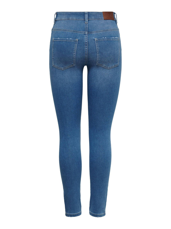 JDY Newnikki Regular Waist Skinny Fit Jeans -LIGHT WASH - Borderland Muff