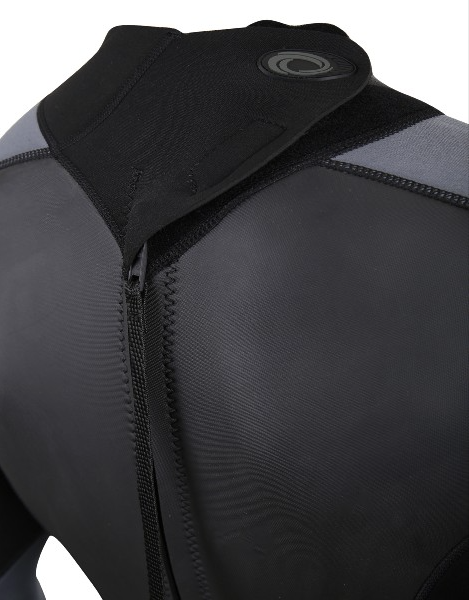 Typhoon Swarm3 Mens 3/2mm Full Wetsuit-BLACK - Borderland Muff