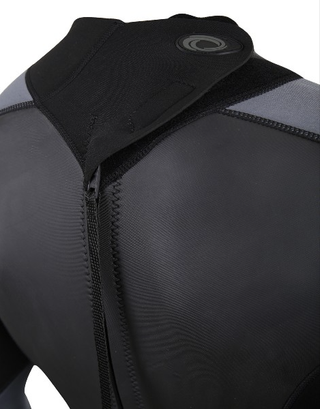 Typhoon Swarm3 Mens 3/2mm Full Wetsuit-BLACK - Borderland Muff