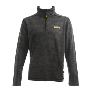 DeWalt Mens Jonesboro Stretch 1/4 Zip Work Top Midlayer - Borderland Muff