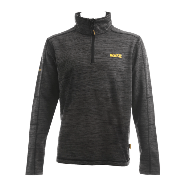 DeWalt Mens Jonesboro Stretch 1/4 Zip Work Top Midlayer - Borderland Muff