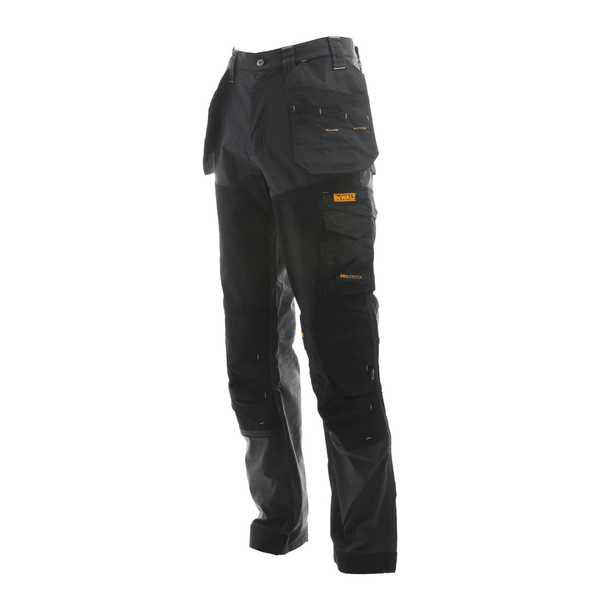 DeWalt Mens Memphis Stretch Regular Fit Holster Cargo Work Trousers - Borderland Muff