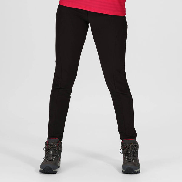 Regatta Ladies Pentre Stretch Trousers -BLACK - Borderland Muff