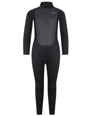 Typhoon Kids Storm3 Full Wetsuit -BLACK - Borderland Muff