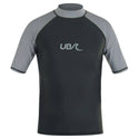 Urban Beach Mens Mono Rash Vest -BLACK - Borderland Muff
