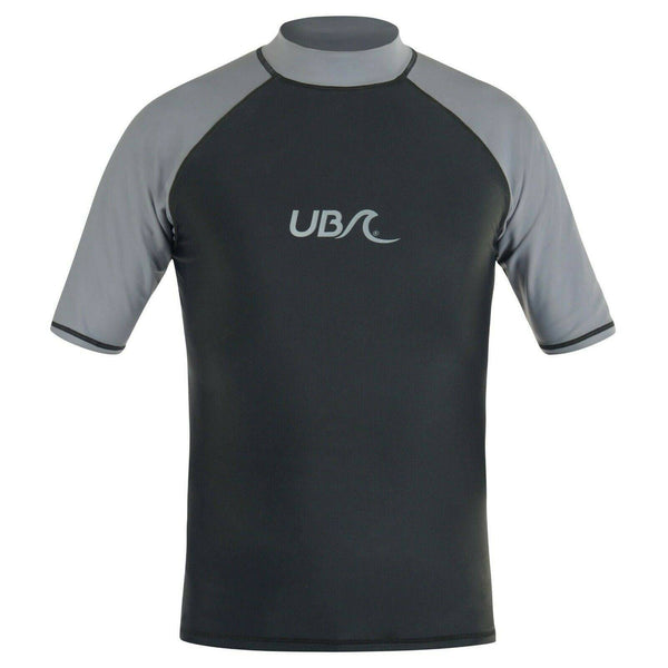 Urban Beach Mens Mono Rash Vest -BLACK - Borderland Muff