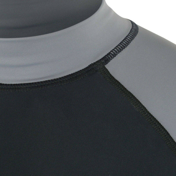 Urban Beach Mens Mono Rash Vest -BLACK - Borderland Muff