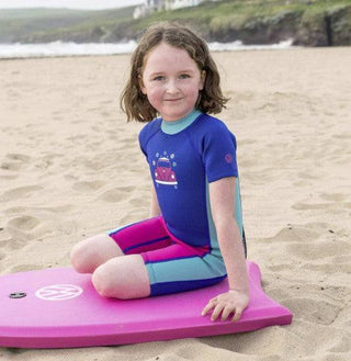 Volkswagen Girls Shortie Wetsuit -PINK - Borderland Muff