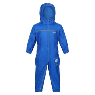 Regatta Kids Puddle IV Puddlesuit -BLUE - Borderland Muff