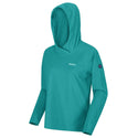 Regatta Ladies Montes Fleece Hoody -TURQUOISE (8, 10 only) - Borderland Muff