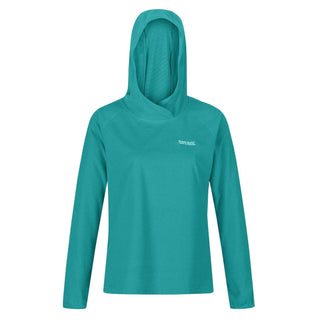 Regatta Ladies Montes Fleece Hoody -TURQUOISE (8, 10 only) - Borderland Muff
