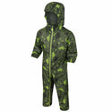 Regatta Kids Pobble Lightweight Puddlesuit -CYPRESS GREEN - Borderland Muff