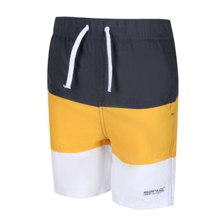 Regatta Kids Shaul III Swim Shorts -SEAL GREY - Borderland Muff