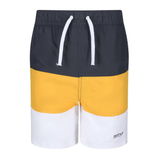 Regatta Kids Shaul III Swim Shorts -SEAL GREY - Borderland Muff