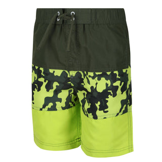 Regatta Kids Shaul III Swim Shorts -RACING GREEN - Borderland Muff