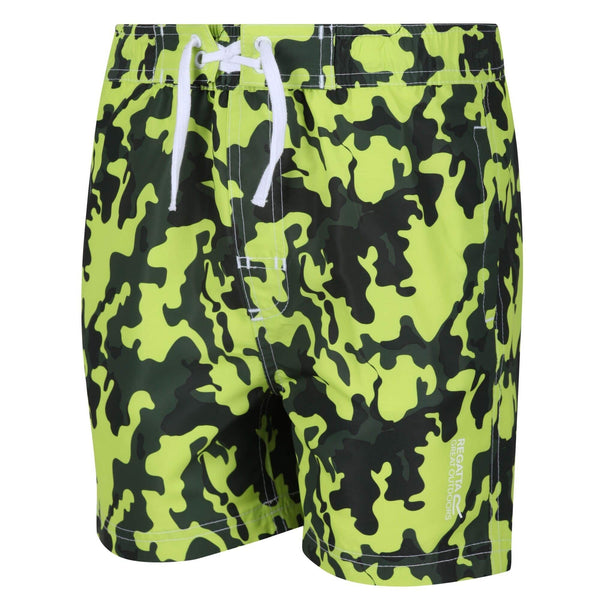 Regatta Kids Skander II Swim Shorts -RACING GREEN - Borderland Muff