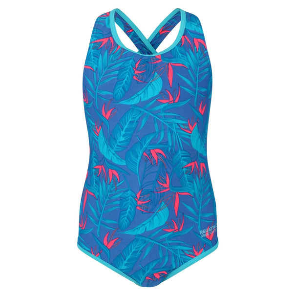 Regatta Kids Tanvi Swimsuit -VICTORIA BLUE - Borderland Muff