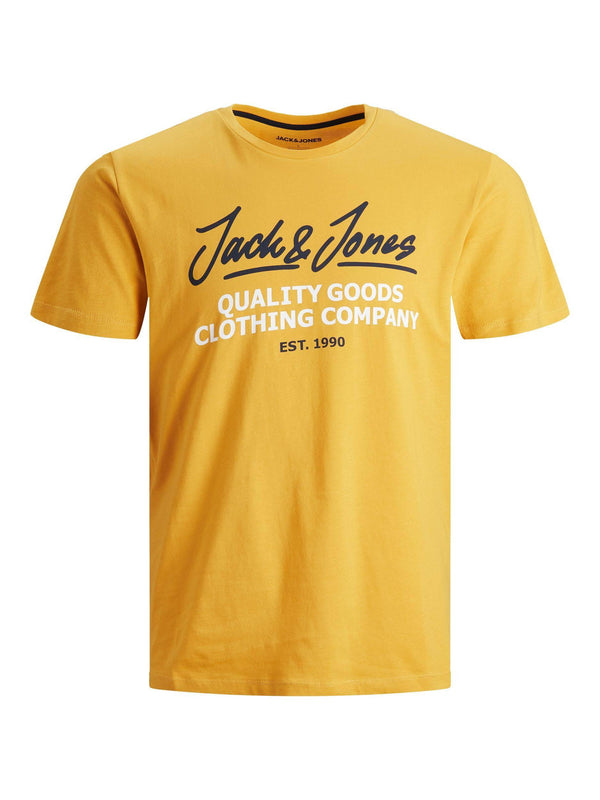 Jack & Jones JJHERRO Boys Tee -GOLD - Borderland Muff