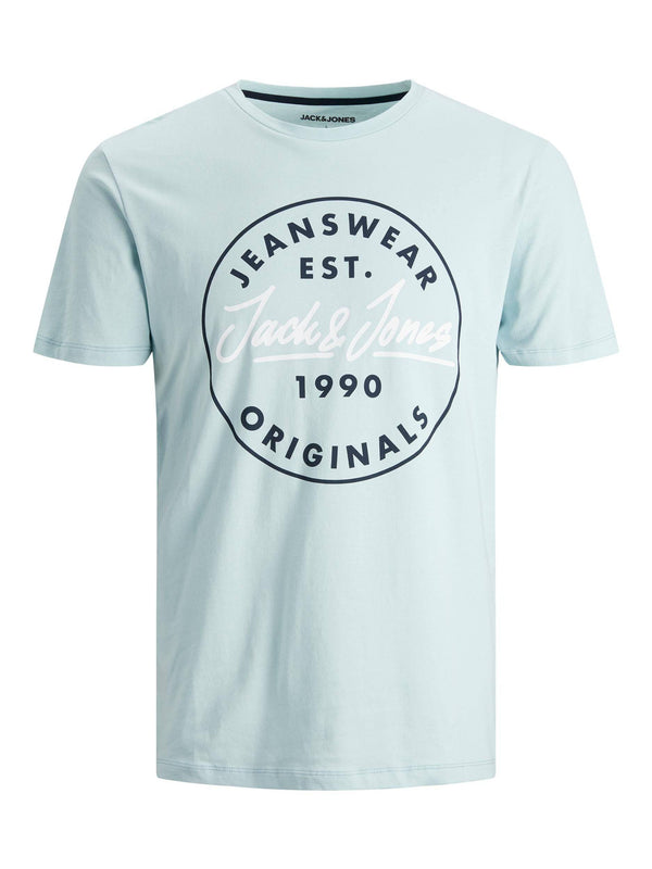 Jack & Jones JJHERRO Boys Tee -SKY BLUE - Borderland Muff