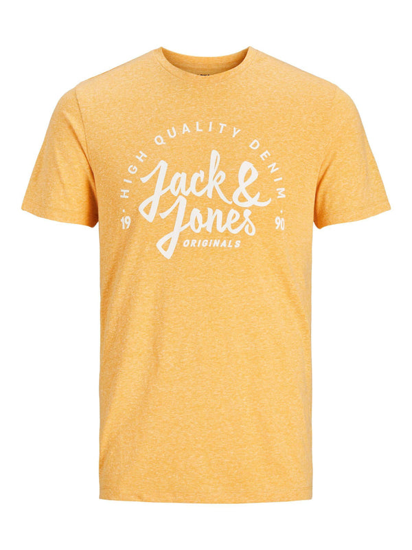 Jack & Jones JJKIMBEL Boys Tee -ORANGE - Borderland Muff