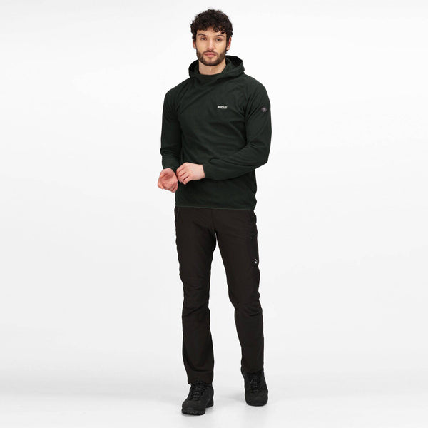 Regatta Mens Montes Fleece Hoody -FOREST GREEN - Borderland Muff