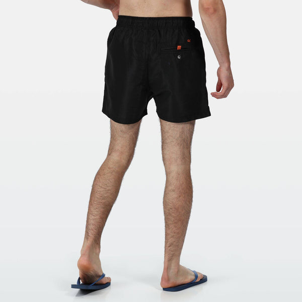Regatta Mens Mawson II Swim Shorts -BLACK - Borderland Muff