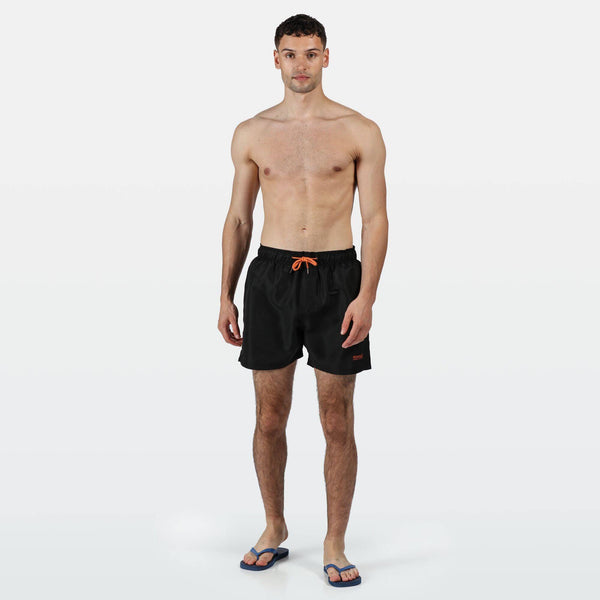 Regatta Mens Mawson II Swim Shorts -BLACK - Borderland Muff