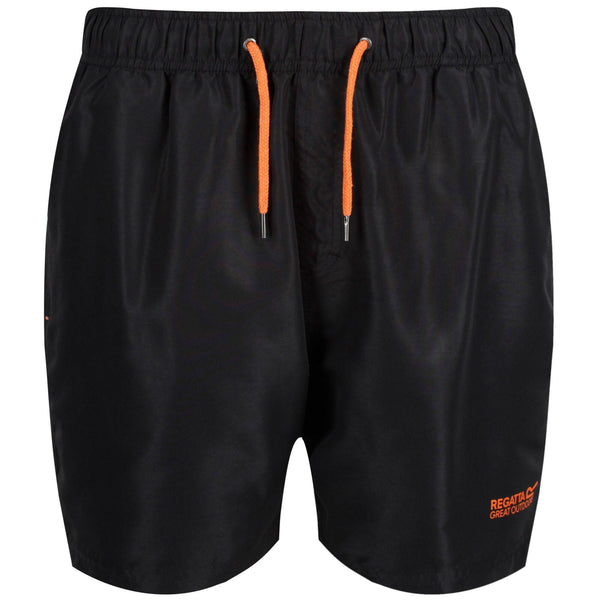 Regatta Mens Mawson II Swim Shorts -BLACK - Borderland Muff