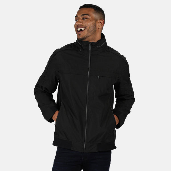 Regatta Mens Montel Jacket -BLACK (S, XL, XXL only) - Borderland Muff