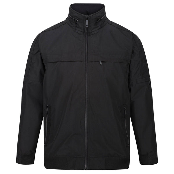 Regatta Mens Montel Jacket -BLACK (S, XL, XXL only) - Borderland Muff