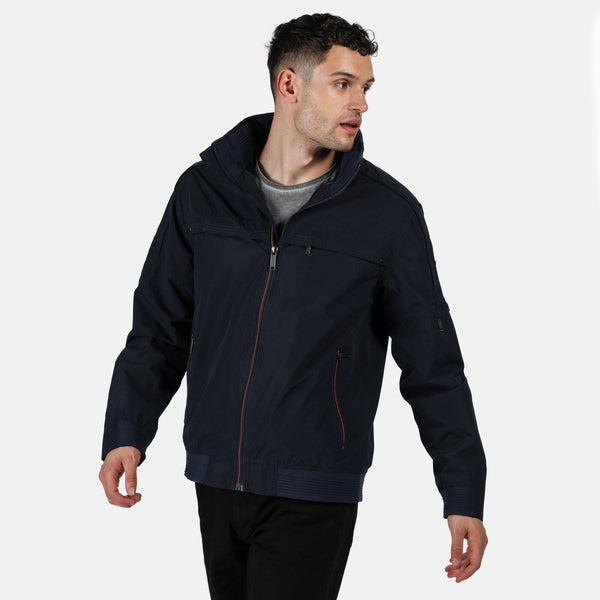Regatta Mens Montel Jacket -NAVY - Borderland Muff