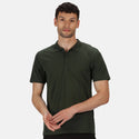 Regatta Mens Sinton Polo -FOREST GREEN - Borderland Muff