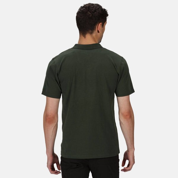 Regatta Mens Sinton Polo -FOREST GREEN - Borderland Muff