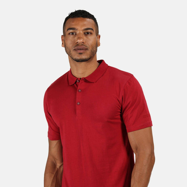 Regatta Mens Sinton Polo -DEHLI RED - Borderland Muff