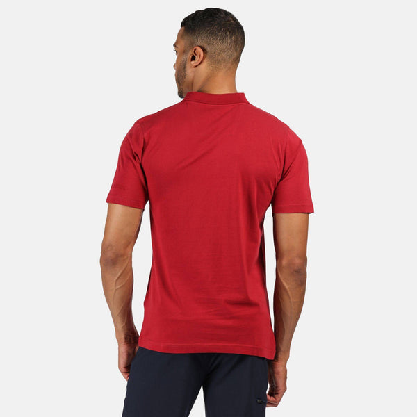 Regatta Mens Sinton Polo -DEHLI RED - Borderland Muff