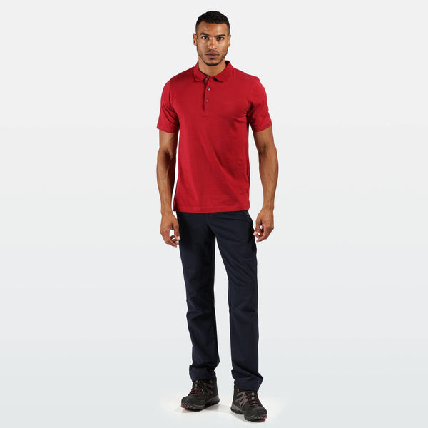 Regatta Mens Sinton Polo -DEHLI RED - Borderland Muff