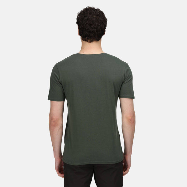 Regatta Mens Tait Tee -FOREST GREEN - Borderland Muff