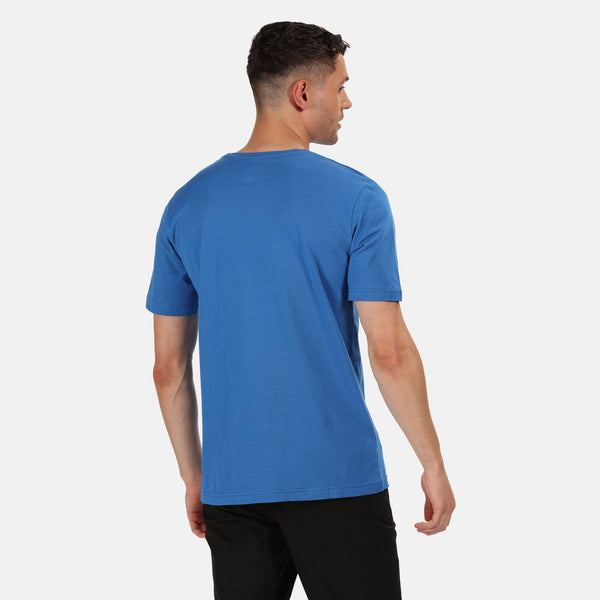 Regatta Mens Tait Tee -NAUTICAL BLUE - Borderland Muff