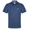 Regatta Mens Maverick V Polo -DARK DENIM (S, M only) - Borderland Muff