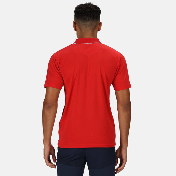 Regatta Mens Maverick V Polo -CHINESE RED - Borderland Muff