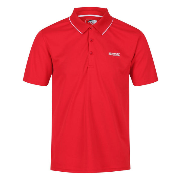 Regatta Mens Maverick V Polo -CHINESE RED - Borderland Muff