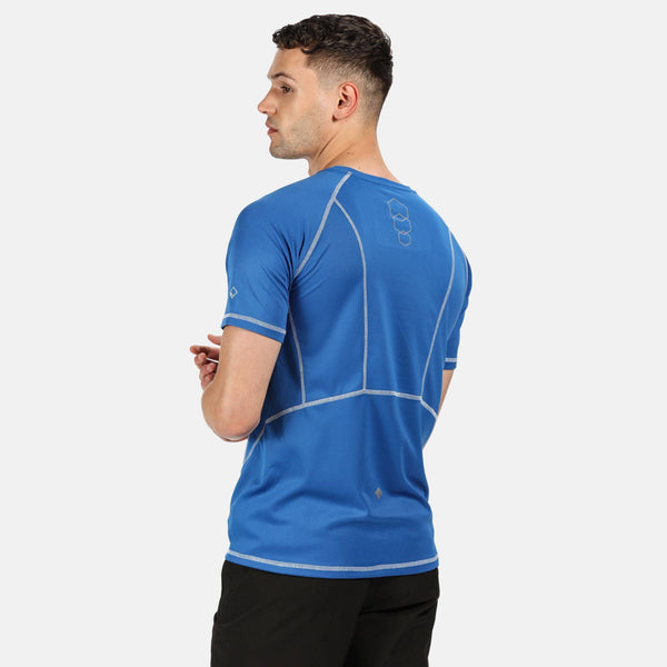 Regatta Mens Virda II Active Tee -NAUTICAL BLUE - Borderland Muff