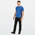 Regatta Mens Virda II Active Tee -NAUTICAL BLUE - Borderland Muff