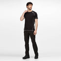 Regatta Mens Virda II Active Tee -BLACK - Borderland Muff