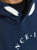 Jack & Jones JJHERRO Boys Hoody -NAVY BLAZER - Borderland Muff