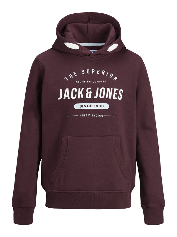 Jack & Jones JJHERRO Boys Hoody -PORT - Borderland Muff