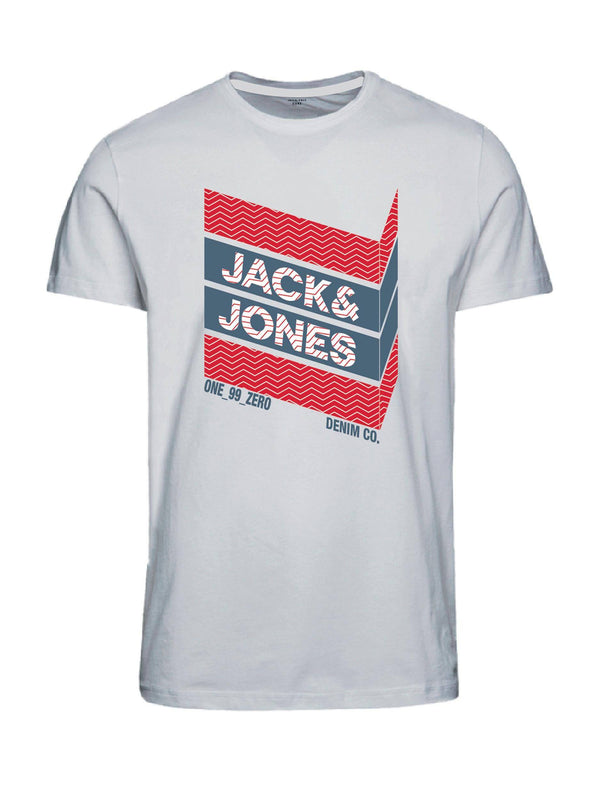 Jack & Jones JCOBJORN Boys Tee -WHITE - Borderland Muff