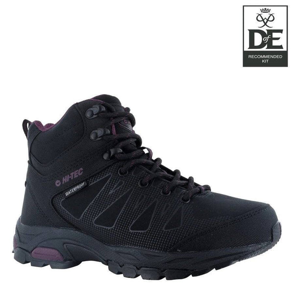 Hi Tec Ladies Raven Mid Boot -BLACK - Borderland Muff