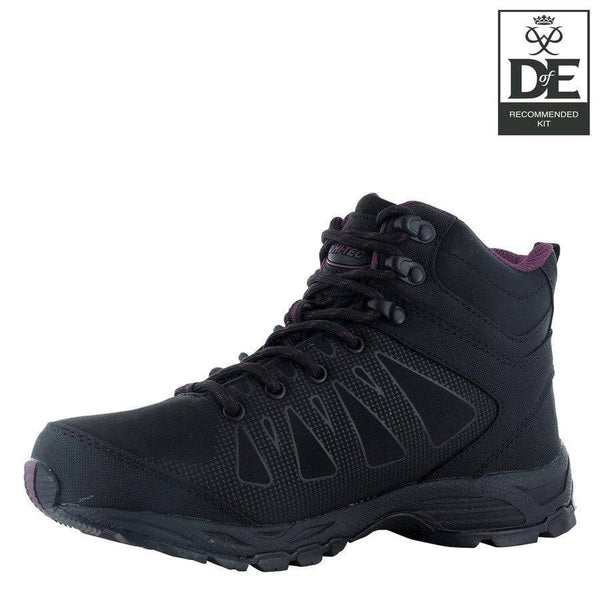 Hi Tec Ladies Raven Mid Boot -BLACK - Borderland Muff